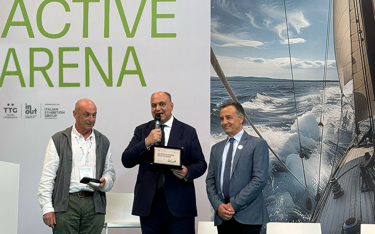 Premio Assessore Turismo Giovanni Calabrese con Giovanni Aramini